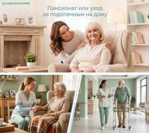 Пансионат или уход за близкими на дому?